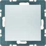 B.Kwadrat/B.7 Zaślepka z płytką czołową bez pazurków rozporowych, alu