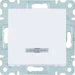 lumina Łącznik kontrolny 1-biegunowy, biały 16A/250VAC