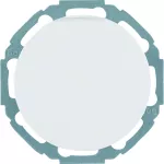 R.classic Gniazdo SCHUKO z pokrywą biały