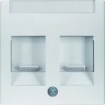 B.Kwadrat/B.7 Płytka czołowa podwójna zas. chr. p. kurz., p.opis., alu