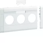 tehalit.WA Maskownica 3-krotna z polem opisowym ABS bezhalogenowy 120mm biały