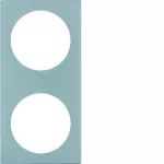 Integro Ramka 2-krotna, stal szl, lak