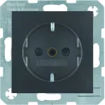 B.X Gniazdo SCHUKO z uz. z przesł. st. ant