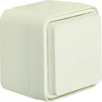 W.1 Gniazdo SCHUKO 2P+Z z przysłonami styków, kompletne, IP55, biały