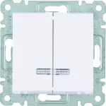 lumina Łącznik kontrolny seryjny/świecznikowy, biały