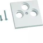 tehalit.WA Płytka centralna CATV / SAT 3-krotna 55x55mm PC-ABS bezhalog biały