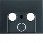 K.1 Płytka czołowa gn ant 2/3wyj, ant mat, lak