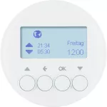 R.X/1930/Glas Żaluzjowy łącz. czas. z wyśw. ster. żaluzj., biały