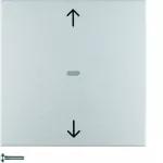 B.Kwadrat/B.7 Przycisk żaluzjowy komfort do sterownika żaluzjowego alu