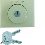 K.5 Płytka czołowa z kluczykiem do łącznika żaluzjowego obr. stal szlachetna