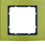 B.3 Ramka 1-krotna, alu, złoty/antracyt