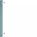 univers Szyna wsporcza do odciążania kabli, dla cokołów szer. 550mm