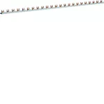 Szyna grzebieniowa widełkowa pozioma 1P 16mm2 37M