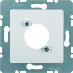 B.Kwadrat/B.7 Płytka czołowa do gniazd XLR alu