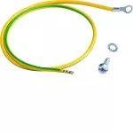 Przewód uziemiający 1,5mm2 dł.400mm