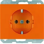 K.X Gniazdo SCHUKO kompletne, pomarańczowy