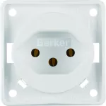 Integro Flow Gniazdo z uz. "Szwajcaria" typ 13 biały