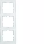 S.1 Ramka 3-krotna, biały, połysk