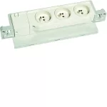 Przepust kablowy 3-krotne gniazdo zasilające 230V do VUxxx