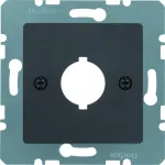 B.Kwadrat/K.1 Płytka czołowa Ø 18,8 mm gn. wyrów. potencjału 1-kr, ant