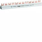 Szyna grzebieniowa widełkowa pozioma 4P 10mm2 12M