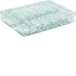 Paski opisowe do zacisków szeregowych (0-9), zestaw 6000szt.