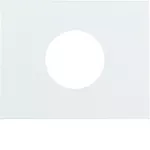 K.1 Płytka czołowa do łącznika i sygn. świetlnego E10 biały