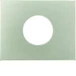 K.5 Płytka czołowa do łącznika i sygn. świetlnego E10, stal szl, lak