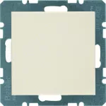 B.Kwadrat/S.1 Zaślepka z płytką czołową, bez pazurków rozporowych, krem, połysk