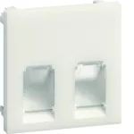 tehalit.WA Płytka 2RJ45 (GMDM) ABS bezhalogenowy biały