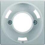 Q.x Płytka czołowa do sygn. świetlnego E14 alu aks, lak