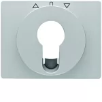 K.5 Płytka czołowa do łącz. żaluzj. obrot. na klucz aluminium