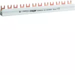 Szyna grzebieniowa widełkowa pozioma 2P 10mm2 12M