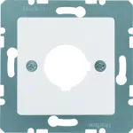 Płytka czołowa do aparatu zgłoszeniowego Ø 22,5 mm, biały