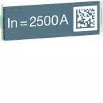 ACB HW+ Wtyczka znamionowa wyłącznika 2500A dostarczana luzem