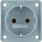 Integro Flow Gniazdo SCHUKO, szary