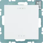 KNX s B.Kwadrat/B.3/B.7 Czujniki CO2 i wilgotności z reg temp biały połysk