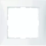 S.1 Ramka 1-krotna, biały, połysk
