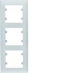 lumina intense Ramka 3-krotna pionowa, srebrny