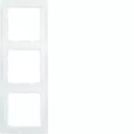 S.1 Ramka 3-krotna, biały, mat