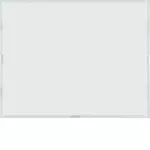 KNX e/s K.x Przycisk 1-kr z polem opis., diod. LED RGB i czuj. temp., biały