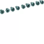 Blachowkręt 4,2x9,5mm opakowanie 250szt.