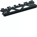 tehalit.BRN65 Nośnik pokrywy/ puszek kanału, czarny