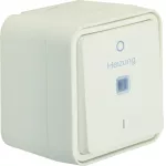 W.1 Łącznik kontrolny z nadrukiem "Heizung 0-1" kompletny IP55 biały