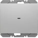 K.5 KNX RF quicklink Przycisk radiowy 1-kr płaski alu, lak
