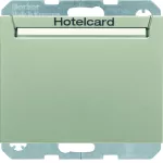 K.5 Łącznik przekaźnikowy na kartę hotelową, stal szlachetna lakierowany