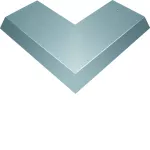 tehalit.AK Pokrywa kanału napodł Kąt zew przedł 1-str skos dł. 800mm 200x70 stal