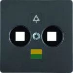 B.X/K.X Płytka czołowa gn. wyrów. potencjału podwójnego, ant