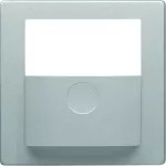 KNX e/s Q.x Płytka czołowa do modułu czujnika ruchu KNX, alu aksamit, lak.