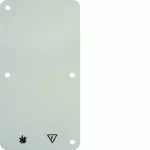 Akcesoria osprzęt Płytka denka samogasnąca do puszki n/t 2-krotnej, kremowy, n/t